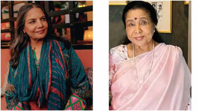 Shabana Azmi remembers Asha Bhosle: Unki aawaz mein jo ras aur shararat hai, it’s unmatched | Hindi Movie News