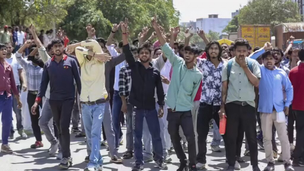 University workers protest in Greater Noida; situation calm amid heightened vigil after earlier unrest, ETEducation