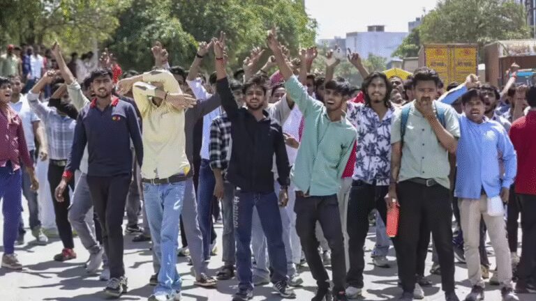 University workers protest in Greater Noida; situation calm amid heightened vigil after earlier unrest, ETEducation