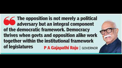 Goa governor calls for longer assembly sittings to ensure public issues get attention they deserve | Goa News