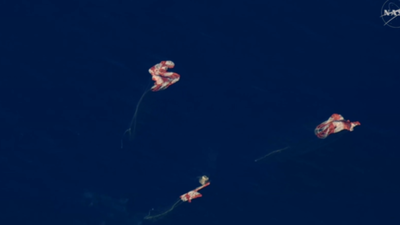 Nasa’s Artemis II crew returns to Earth with Pacific splashdown near California’s San Diego