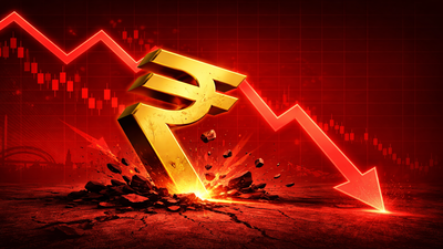 Rupee falls 48 paise to 93.31 against dollar as US-Iran peace talks fail