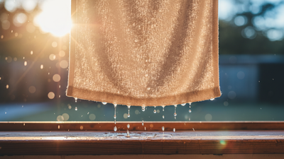 Wet towels over windows: A clever hack to beat the heat? |