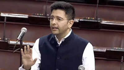 Raghav Chadha: AAP removes Raghav Chadha as party’s Rajya Sabha deputy leader, asks House not to allot him speaking time | Delhi News