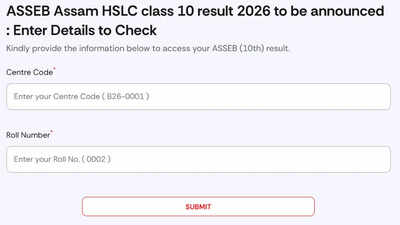 Assam HSLC Result 2026: How to check ASSEB Class 10 scores on TOI portal
