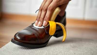 The banana peel trick that can give your leather shoes a quick shine |