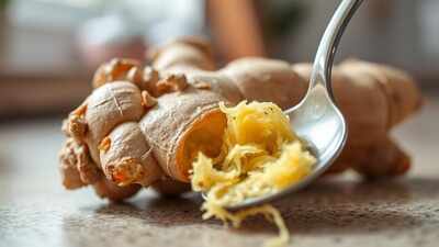 Peeling ginger with a spoon: The simple hack you need |