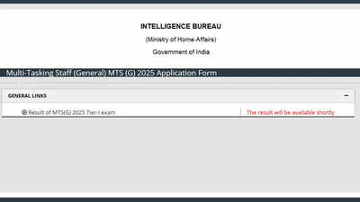 IB MTS result 2026 release shortly as per official notice; here’s how to download merit list at mha.gov.in