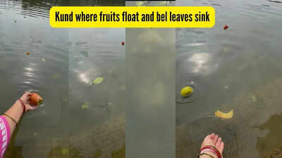A kund in Uttar Pradesh where fruits float and Lord Shiva’s favourite ‘Bel leaves’ sink; mystery or science?