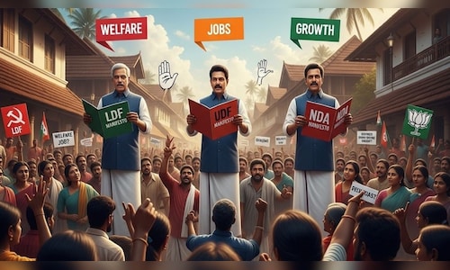 Kerala Elections 2026: Welfare, jobs and growth take centre stage in manifesto battle