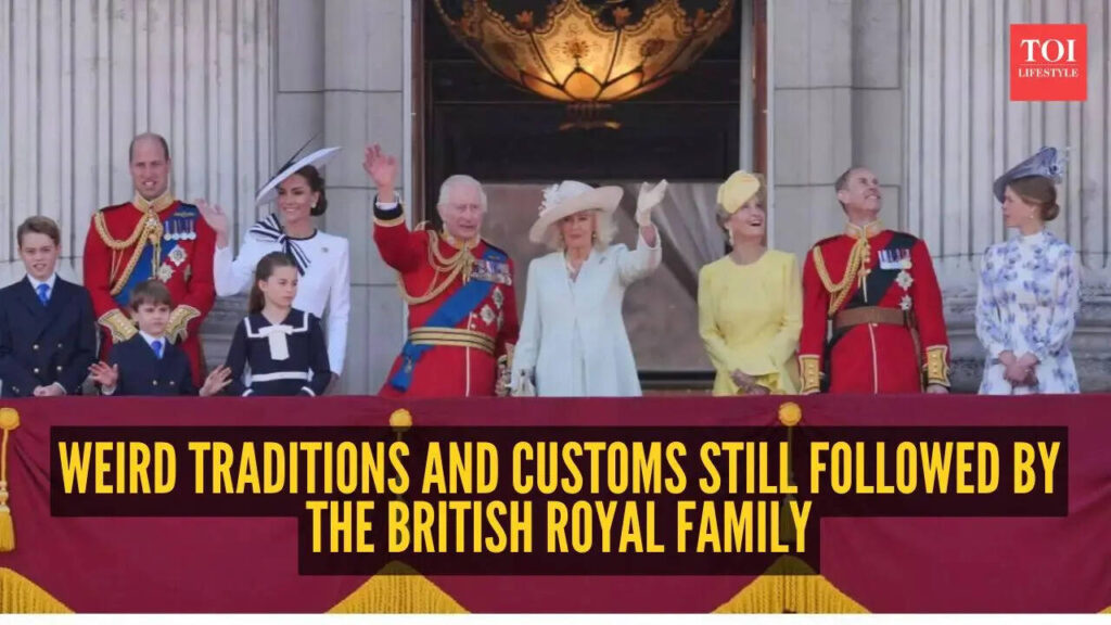 10 weird traditions and customs still followed by the British royal family