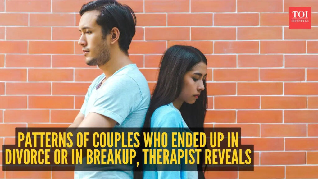7 patterns of couples who ended up in divorce or in breakup, therapist reveals