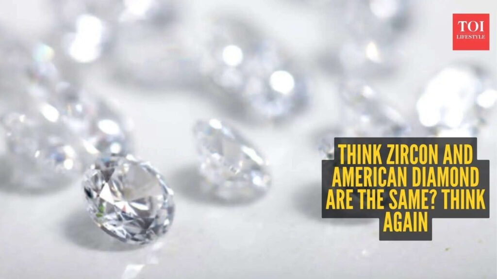 Are zircon and American diamond the same?