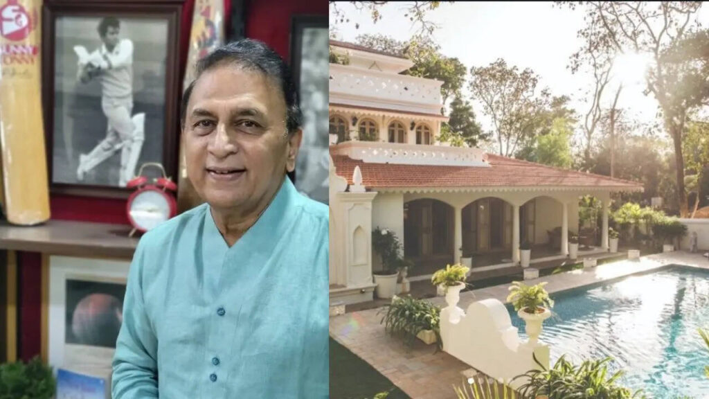 Sunil Gavaskar, aka “Little Master’s”, holiday home in Goa is a ₹20 crore villa blending heritage, luxury with coastal charm