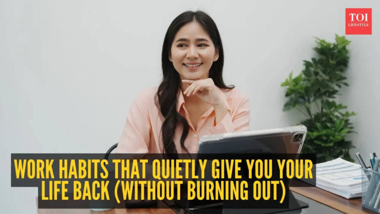 7 work habits that quietly give you your life back (Without burning out)