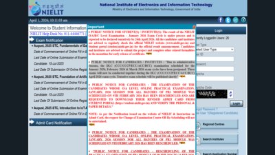Nielit Ccc Admit Card 2026: NIELIT CCC exams have been postponed; admit cards will be released later: Check complete details here