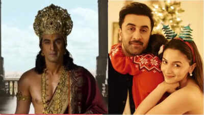 Ranbir Kapoor told ‘Ramayana’ stories to Raha after shoot, she would ask him, ‘Did you shoot with Hanuman today?’ | Hindi Movie News