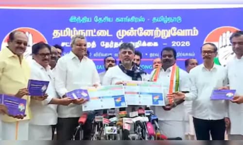 Tamil Nadu Elections: Congress promises 3 lakh jobs, Universal Basic Income in poll manifesto