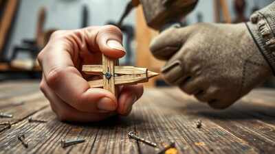 The clothespin guard: Your finger’s best friend in the workshop |