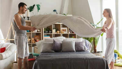 Why you should NEVER make your bed first thing in the morning, warn sleep experts