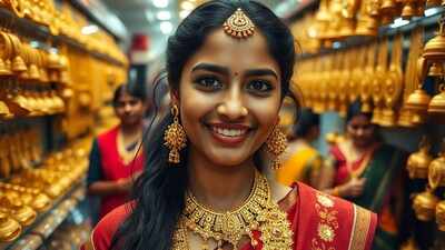 Gold price today: Gold futures sink nearly 4% after Trump remarks on Iran; check rates in your city