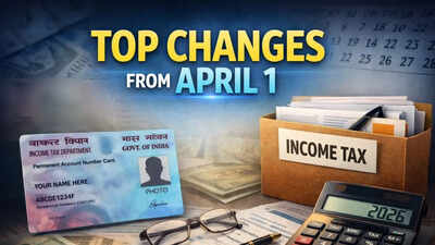 Top 10 things that change for your finances from April 1, 2026: From new PAN application norms, FASTag fee to income tax & ATM rules