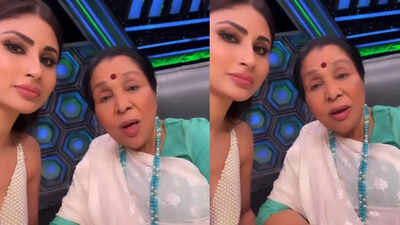 Asha Bhosle Death: Mouni Roy shares a fond memory of late Asha Bhosle singing in Bengali; see post