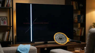 Why you should never use a mosquito bat around your TV; the reason will shock you |